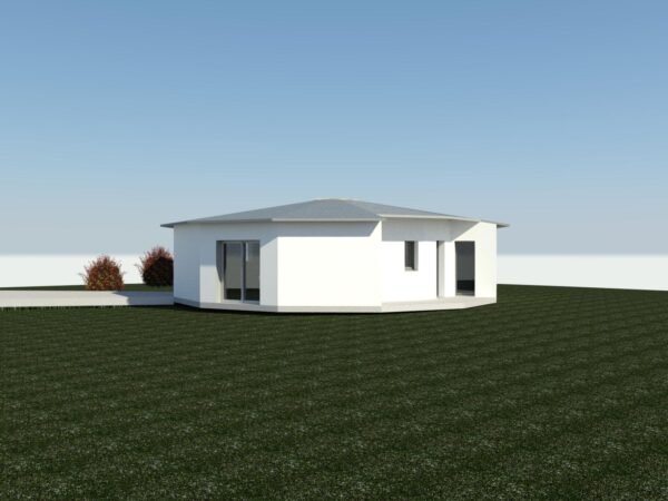 Vue extérieure maison plain-pied Actée 2 chambres